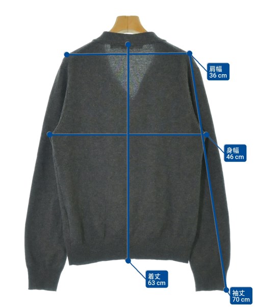 COMME des GARCONS（コムデギャルソン）カーディガン グレー サイズ:S レディース/2200678993125