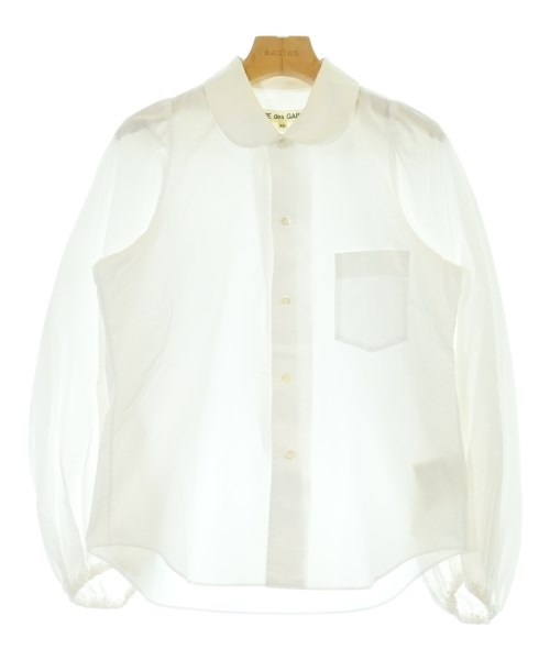 COMME des GARCONS(コムデギャルソン)ブラウス 白 サイズ:XS/2200679014027