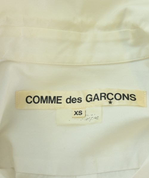 COMME des GARCONS（コムデギャルソン）ブラウス 白 サイズ:XS レディース/2200679014027