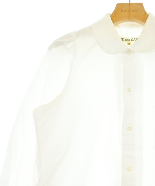 COMME des GARCONS（コムデギャルソン）ブラウス 白 サイズ:XS レディース/2200679014027