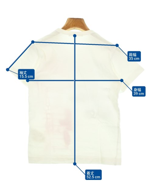COMME des GARCONS（コムデギャルソン）Tシャツ・カットソー 白 サイズ:S レディース/2200679014072