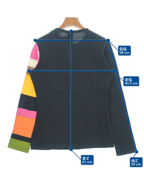 COMME des GARCONS（コムデギャルソン）Tシャツ・カットソー 黒 サイズ:M レディース/2200673293107