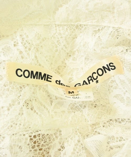 COMME des GARCONS（コムデギャルソン）カジュアルシャツ 白 サイズ:M レディース/2200674194076