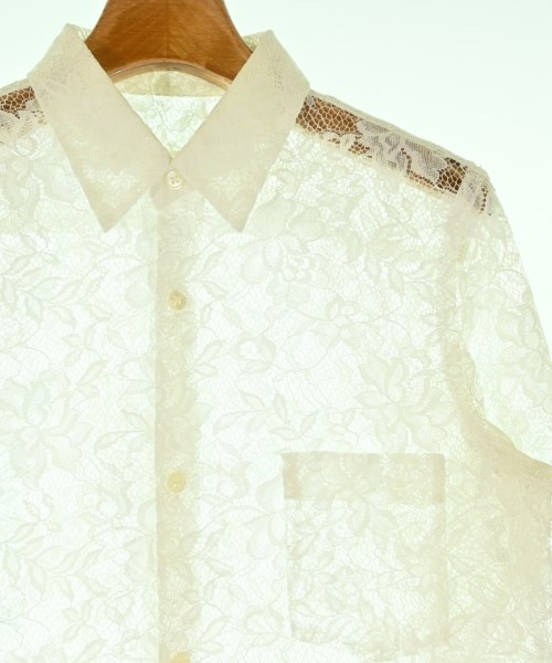 COMME des GARCONS（コムデギャルソン）カジュアルシャツ 白 サイズ:M レディース/2200674194076