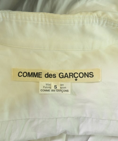 COMME des GARCONS（コムデギャルソン）カジュアルシャツ 白 サイズ:S レディース/2200679544104