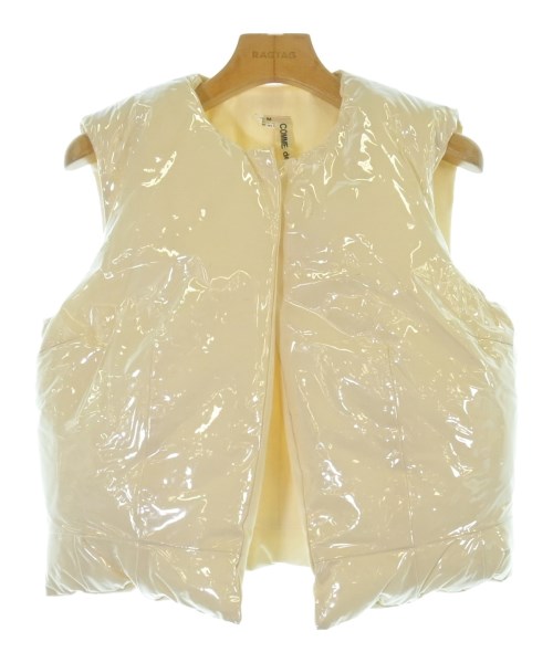 COMME des GARCONS(コムデギャルソン)ベスト 白 サイズ:M/2200679652014