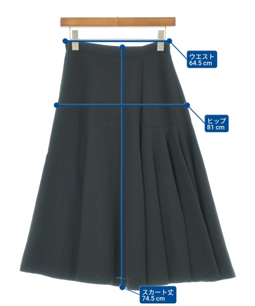 COMME des GARCONS（コムデギャルソン）ロング・マキシ丈スカート 黒 サイズ:M レディース/2200679856191