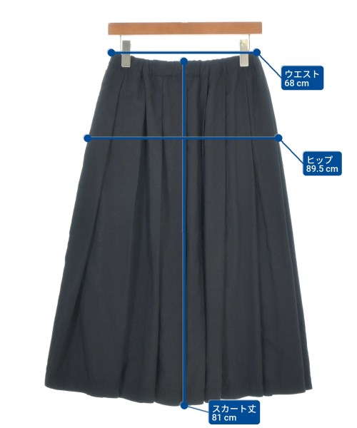 COMME des GARCONS（コムデギャルソン）ロング・マキシ丈スカート 黒 サイズ:S レディース/2200680125019