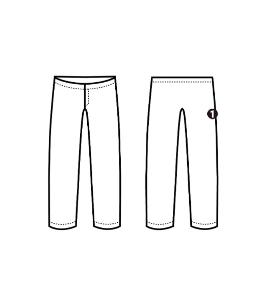 COMME des GARCONS（コムデギャルソン）クロップドパンツ 黄 サイズ:S レディース/2200680475107