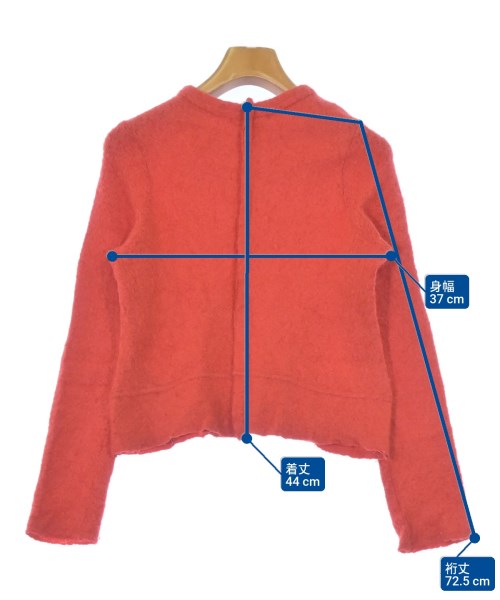 COMME des GARCONS（コムデギャルソン）ニット・セーター 赤 サイズ:XS レディース/2200681638051