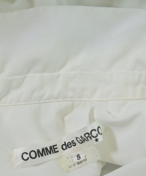 COMME des GARCONS（コムデギャルソン）カジュアルシャツ 白 サイズ:S レディース/2200681676022