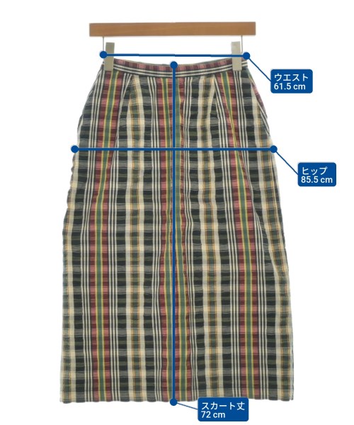 COMME des GARCONS（コムデギャルソン）ロング・マキシ丈スカート その他（柄物・カラフル） サイズ:-(XS位) レディース/2200681983175