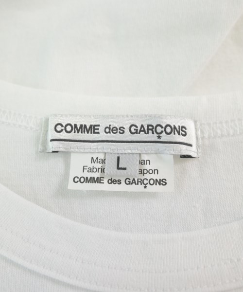 COMME des GARCONS（コムデギャルソン）Tシャツ・カットソー 白 サイズ:L メンズ/2200682175081