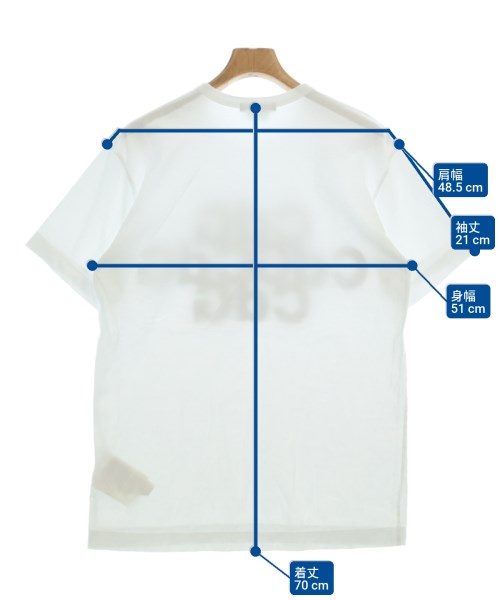 COMME des GARCONS（コムデギャルソン）Tシャツ・カットソー 白 サイズ:L メンズ/2200682175081