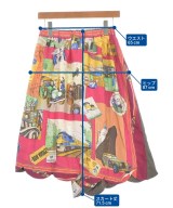 COMME des GARCONS（コムデギャルソン）ロング・マキシ丈スカート ピンク サイズ:XS レディース/2200687570041