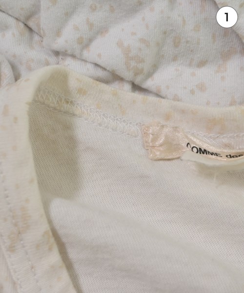 COMME des GARCONS（コムデギャルソン）Tシャツ・カットソー 白 サイズ:XS レディース/2200694469222