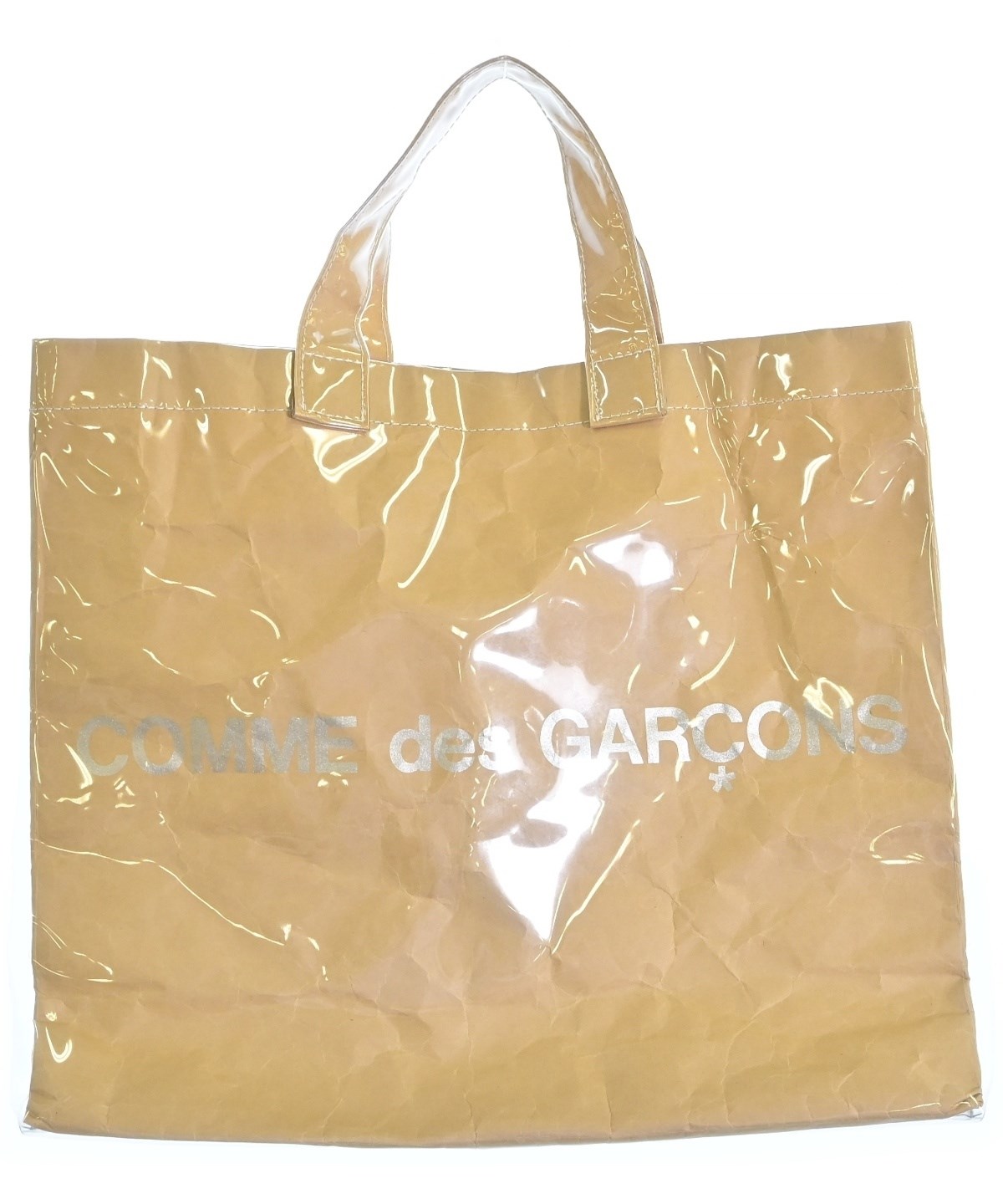 p*パ様 最終値下げ　COMME des GARCONS 20AW トートバッグ COMME des GARCONS（コムデギャルソン）トートバッグ ベージュ サイズ