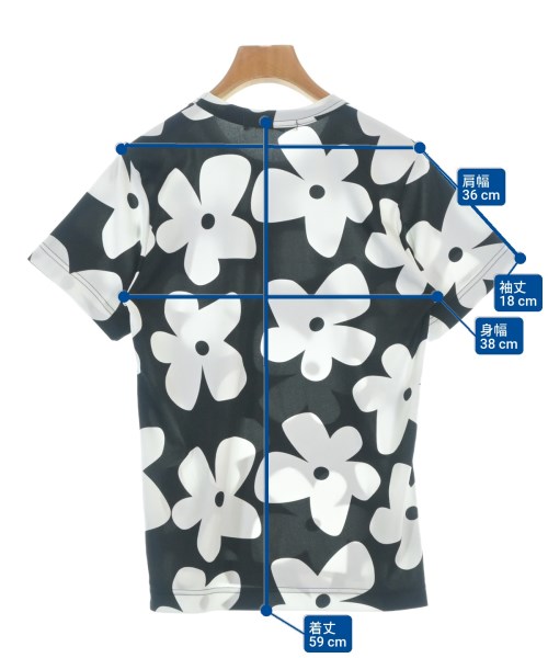 COMME des GARCONS（コムデギャルソン）Tシャツ・カットソー 黒 サイズ:S レディース/2200696084034