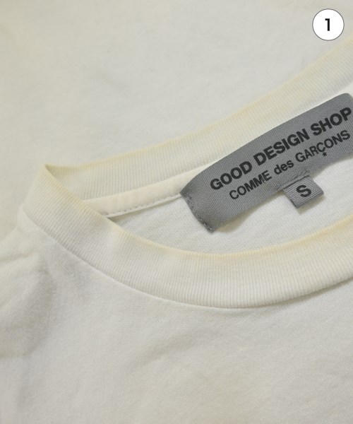 COMME des GARCONS（コムデギャルソン）Tシャツ・カットソー 白 サイズ:S メンズ/2200697164049