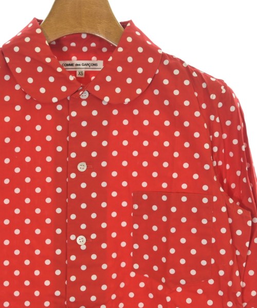 COMME des GARCONS（コムデギャルソン）カジュアルシャツ 赤 サイズ:XS レディース/2200696314063