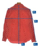 COMME des GARCONS（コムデギャルソン）カジュアルシャツ 赤 サイズ:XS レディース/2200696314063