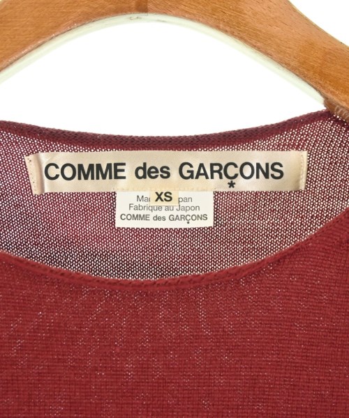 COMME des GARCONS（コムデギャルソン）ニット・セーター 赤 サイズ:XS レディース/2200696314100