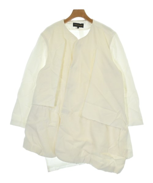 COMME des GARCONS(コムデギャルソン)カジュアルジャケット 白 サイズ:S/2200697722010