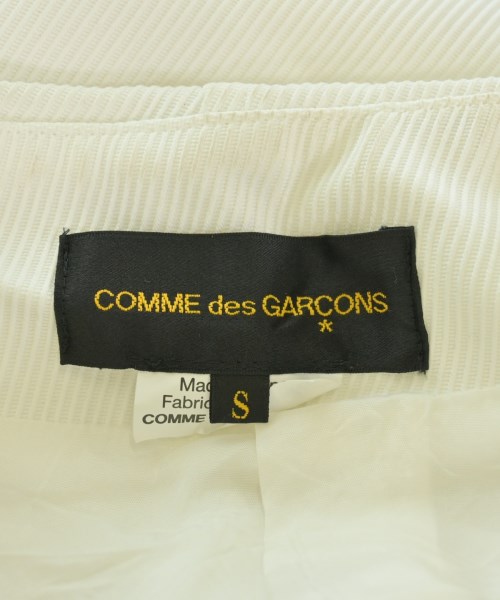 COMME des GARCONS（コムデギャルソン）カジュアルジャケット 白 サイズ:S レディース/2200697722010
