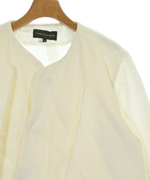 COMME des GARCONS（コムデギャルソン）カジュアルジャケット 白 サイズ:S レディース/2200697722010