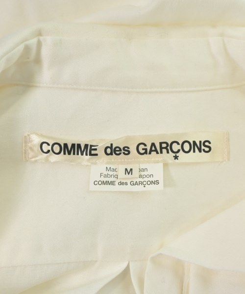 COMME des GARCONS（コムデギャルソン）カジュアルシャツ 白 サイズ:M レディース/2200697801074