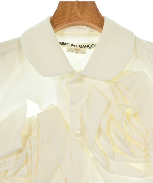 COMME des GARCONS（コムデギャルソン）カジュアルシャツ 白 サイズ:M レディース/2200697801074