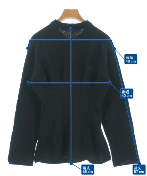COMME des GARCONS（コムデギャルソン）ニット・セーター 黒 サイズ:XS レディース/2200698060128