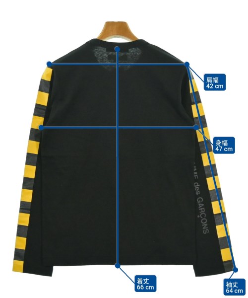COMME des GARCONS（コムデギャルソン）Tシャツ・カットソー 黒 サイズ:S レディース/2200694803163