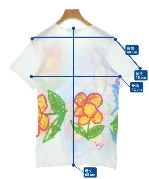 COMME des GARCONS（コムデギャルソン）Tシャツ・カットソー 白 サイズ:S レディース/2200698747081