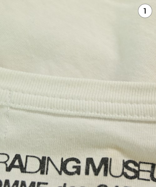 COMME des GARCONS（コムデギャルソン）Tシャツ・カットソー 白 サイズ:M メンズ/2200698838048