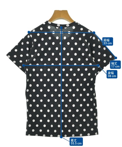 COMME des GARCONS（コムデギャルソン）Tシャツ・カットソー 黒 サイズ:XS レディース/2200698050099