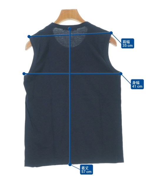 COMME des GARCONS（コムデギャルソン）ノースリーブ 紺 サイズ:S レディース/2200699121118