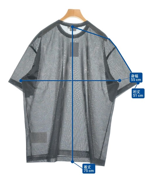 COMME des GARCONS（コムデギャルソン）Tシャツ・カットソー 黒 サイズ:L レディース/2200694945054