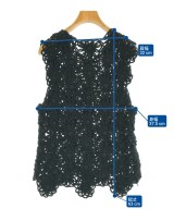 COMME des GARCONS（コムデギャルソン）ベスト 黒 サイズ:S レディース/2200696406010