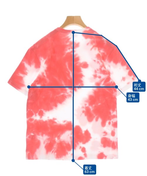 COMME des GARCONS（コムデギャルソン）Tシャツ・カットソー 赤 サイズ:S レディース/2200697089038