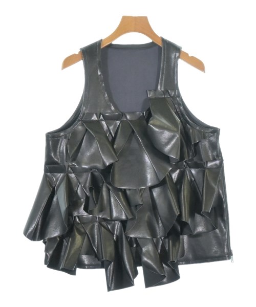COMME des GARCONS(コムデギャルソン)ベスト 黒 サイズ:S/2200699776028
