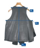 COMME des GARCONS（コムデギャルソン）ベスト 黒 サイズ:S レディース/2200699776028