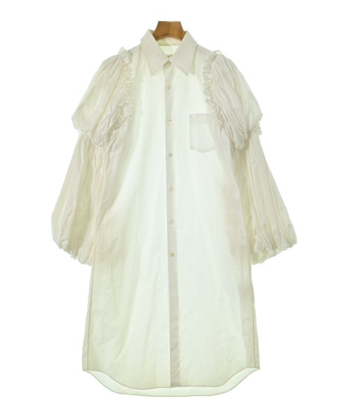 COMME des GARCONS(コムデギャルソン)シャツワンピース 白 サイズ:S/2200699744034