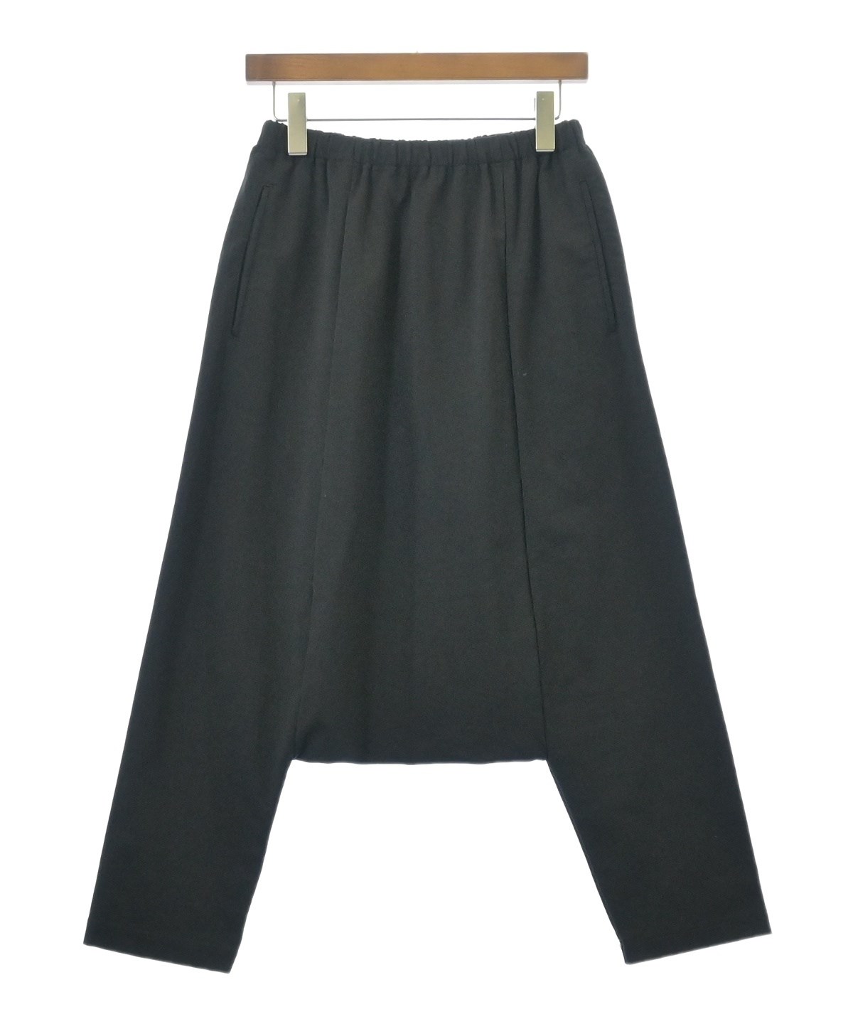 COMME des GARCONS（コムデギャルソン）クロップドパンツ 黒 サイズ:M