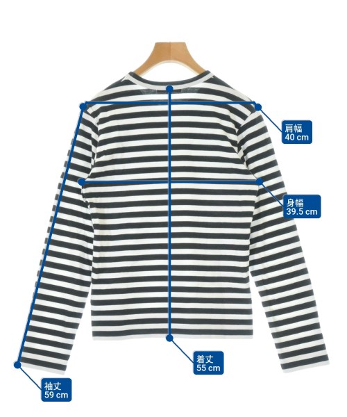 COMME des GARCONS（コムデギャルソン）Tシャツ・カットソー 黒 サイズ:XS レディース/2200700239054