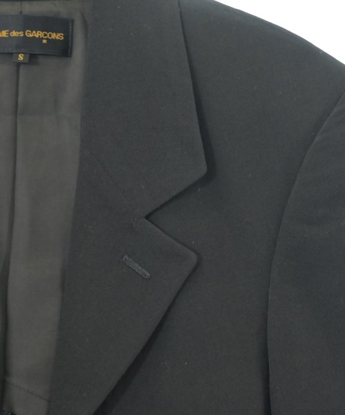 COMME des GARCONS（コムデギャルソン）ジャケット 黒 サイズ:S レディース/2200700457014