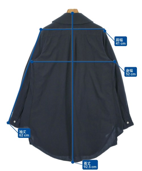 COMME des GARCONS（コムデギャルソン）カジュアルシャツ 黒 サイズ:M レディース/2200697819024