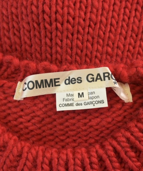 COMME des GARCONS（コムデギャルソン）ニット・セーター 赤 サイズ:M レディース/2200700799039