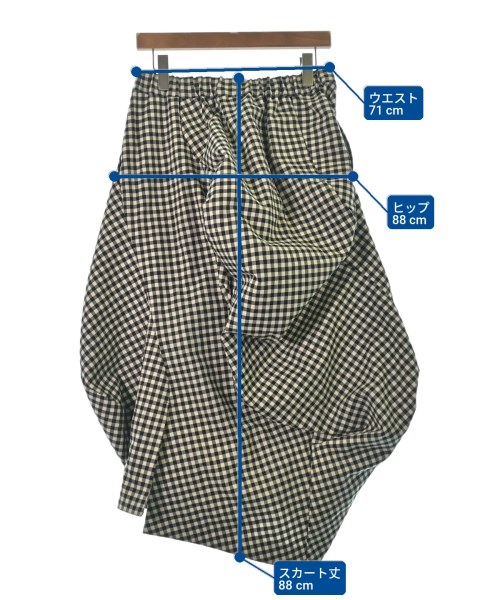 COMME des GARCONS（コムデギャルソン）ロング・マキシ丈スカート 黒 サイズ:M レディース/2200700799053