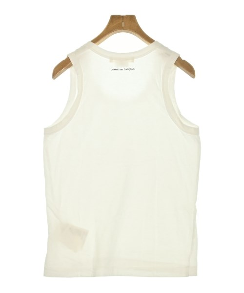 COMME des GARCONS（コムデギャルソン）タンクトップ 白 サイズ:S レディース/2200700697182